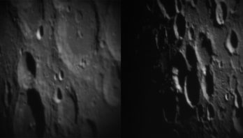 Images of the Moon for testing DKIST telescope