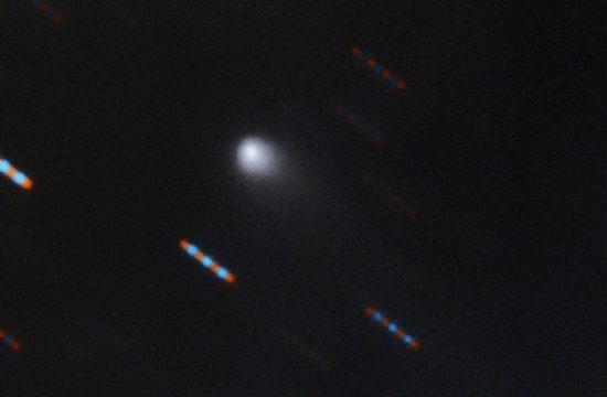 fuzzy image od interstellar comet