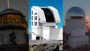 image od gemini south, LSST and CTIO