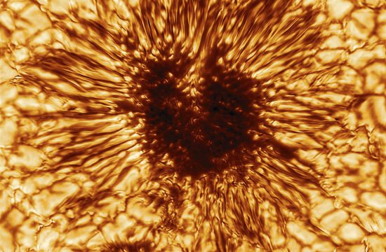 NSO: Inouye Solar Telescope Releases First Image of a Sunspot