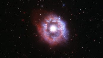 Hubble image of bright star AG Carinae