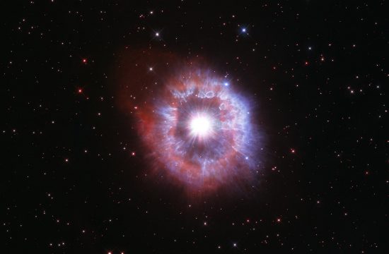Hubble image of bright star AG Carinae