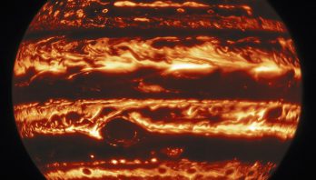 infrared view of Jupiter