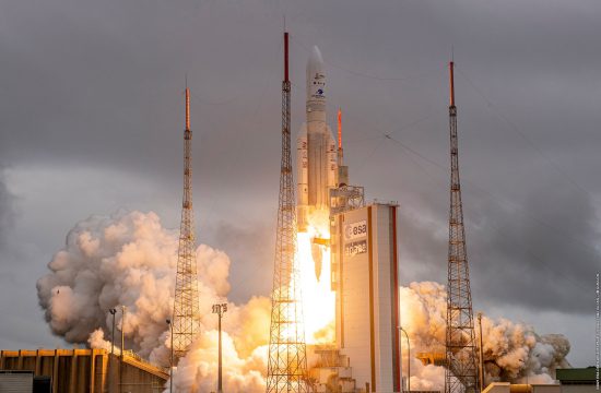 Webb launches from the ESA spaceport on The Ariane 5 Rocket