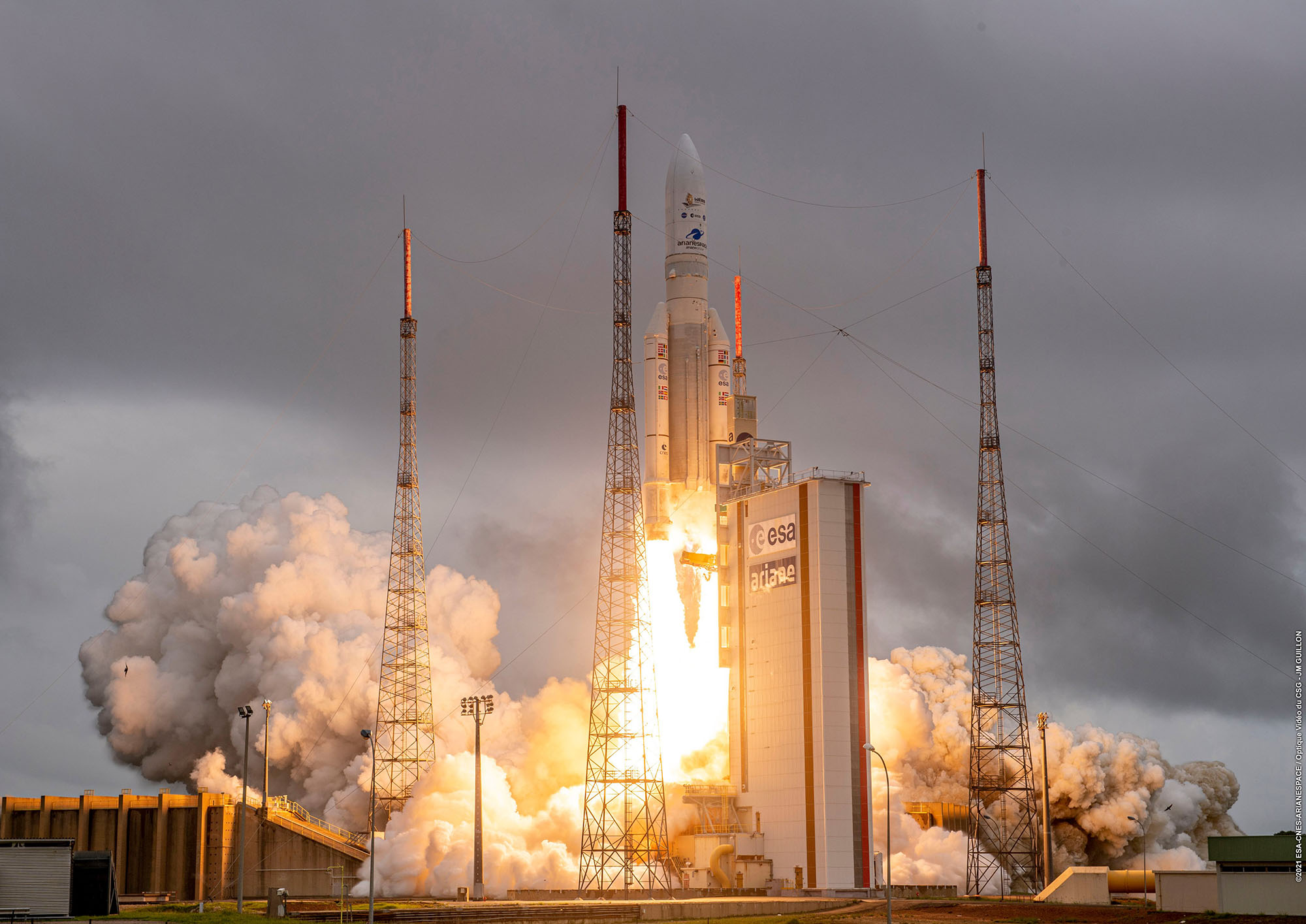 Webb Begins its Journey on ESA’s Ariane 5 Rocket!