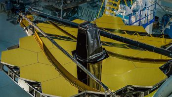 Webb's golden mirrors are inspected