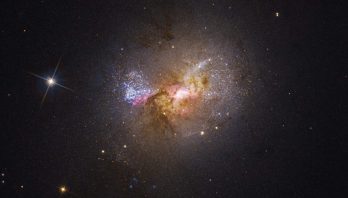 STScI: Hubble Finds a Black Hole Igniting Star Formation in a Dwarf Galaxy