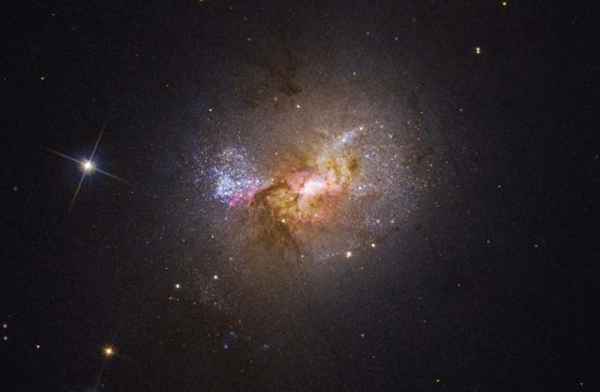 STScI: Hubble Finds a Black Hole Igniting Star Formation in a Dwarf Galaxy