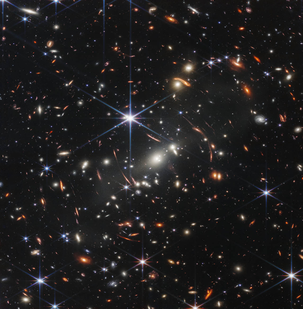 NASA’s James Webb Space Telescope has produced the deepest and sharpest infrared image of the distant universe to date. Known as Webb’s First Deep Field, this image of galaxy cluster SMACS 0723 is overflowing with detail.