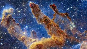 STScI: NASA’s Webb Takes Star-Filled Portrait of Pillars of Creation