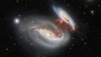 NOIRLab: ‘Taffy Galaxies’ Collide, Leave Behind Bridge of Star-Forming Material
