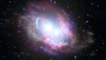 NOIRLab: Dual Quasars Blaze Bright at the Center of Merging Galaxies