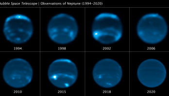 STScI: Neptune's Disappearing Clouds Linked to the Solar Cycle