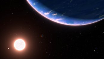 NASA's Hubble Finds Water Vapor in Small Exoplanet's Atmosphere