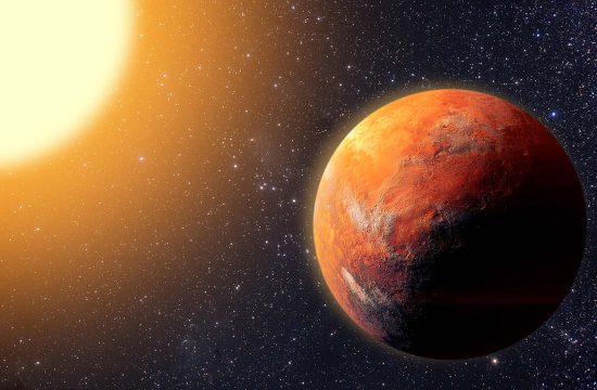 Artist’s Illustration of Exoplanet HD 86728 b showing a planet orbiting a bright star